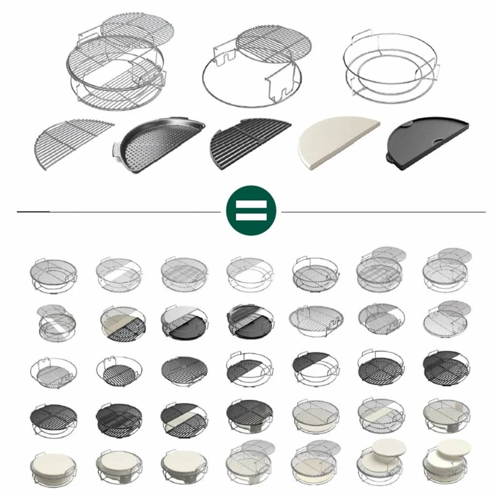 Big Green Egg 5-delige EGGspander Kit 5 Big Green Egg 5-delige EGGspander Kit - Afbeelding 3