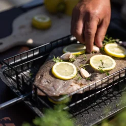 Big Green Egg Flat Basket, Platte Mand Rotisserie -Big Green Egg Winkel big green egg flat basket platte mand rotisserie 3