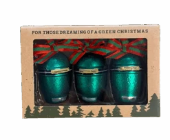Big Green Egg Trio Mini Kerstballen -Big Green Egg Winkel big green egg trio mini kerstballen 2