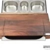 Cuttworxs Notenhouten Snijplank Large Met Sap Geul En Geïntegreerde Opvangbak -Big Green Egg Winkel cuttworxs notenhouten snijplank large met sap geul