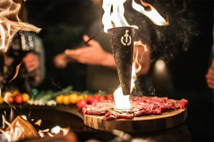 Forged Churrasco Flambadou 3 Forged Churrasco Flambadou