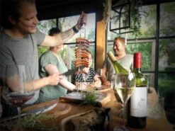 Forged Churrasco Olive Vorkspies -Big Green Egg Winkel forged churrasco olive vorkspies 4