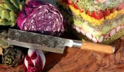 Forged Olive Hakmes 17cm -Big Green Egg Winkel forged olive hakmes 17cm 2