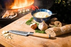 Forged Olive Santokumes 14cm -Big Green Egg Winkel forged olive santokumes 14cm 2