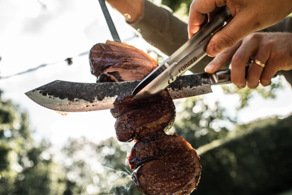 Forged Sebra Slagersmes 25,5cm 4 Forged Sebra Slagersmes 25,5cm - Afbeelding 2