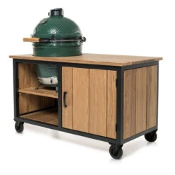 Fraaii Buitenkeukens Stalen Tafel Fraké Storage 144 X 70 X 86 -Big Green Egg Winkel fraaii buitenkeukens stalen tafel frake storage 14 1