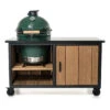 Fraaii Buitenkeukens Stalen Tafel Fraké Storage Met Granieten Werkblad 144 X 70 X 86 -Big Green Egg Winkel fraaii buitenkeukens stalen tafel frake storage me