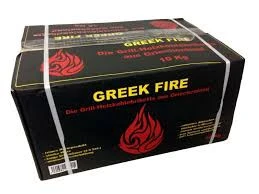 Greek Fire Houtskool Briketten 10 Kg 4 Greek Fire Houtskool Briketten 10 Kg - Afbeelding 2