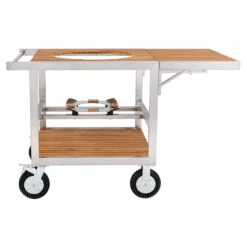 Monolith Buggy Met Inklapbare Zijtafel -Big Green Egg Winkel monolith buggy met inklapbare zijtafel 2