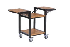 Monolith Icon / Junior Trolley Incl. Zijtafels -Big Green Egg Winkel monolith icon junior trolley incl zijtafels 2