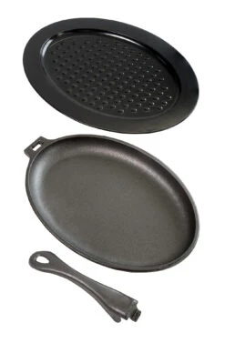 Napoleon Gietijzeren Pan Met Onderzetter -Big Green Egg Winkel napoleon gietijzeren pan met onderzetter 2