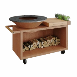 Ofyr Island Corten 100 Pro Teakhout -Big Green Egg Winkel ofyr island corten 100 pro teakhout 1