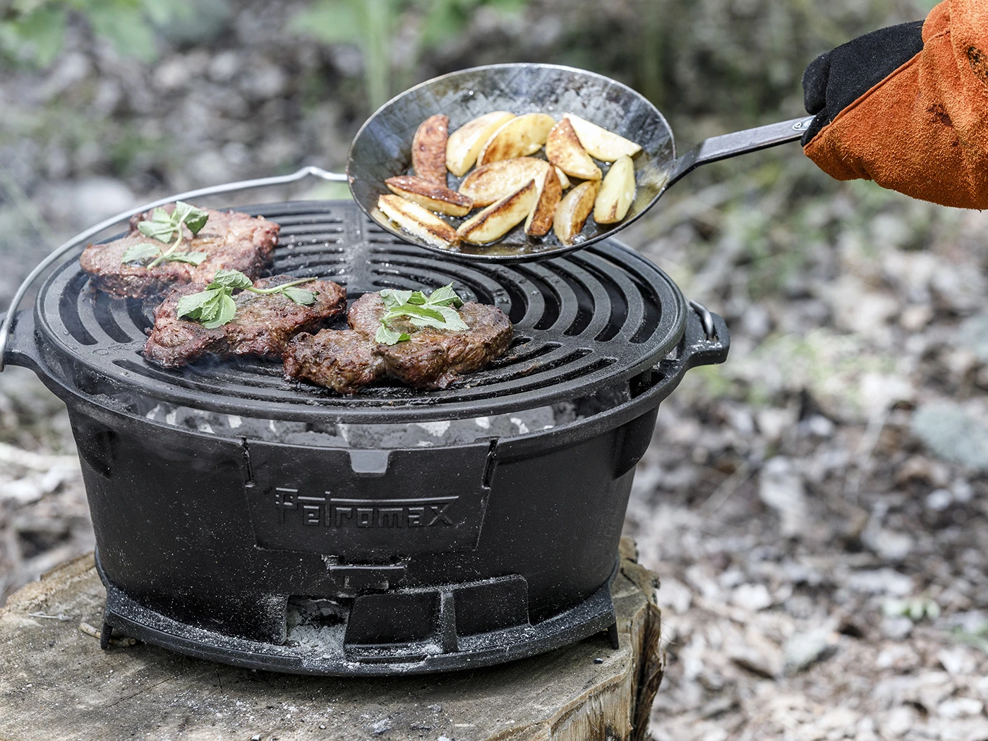 Petromax Gietijzeren Barbecue TG3 10 Petromax Gietijzeren Barbecue TG3 - Afbeelding 8