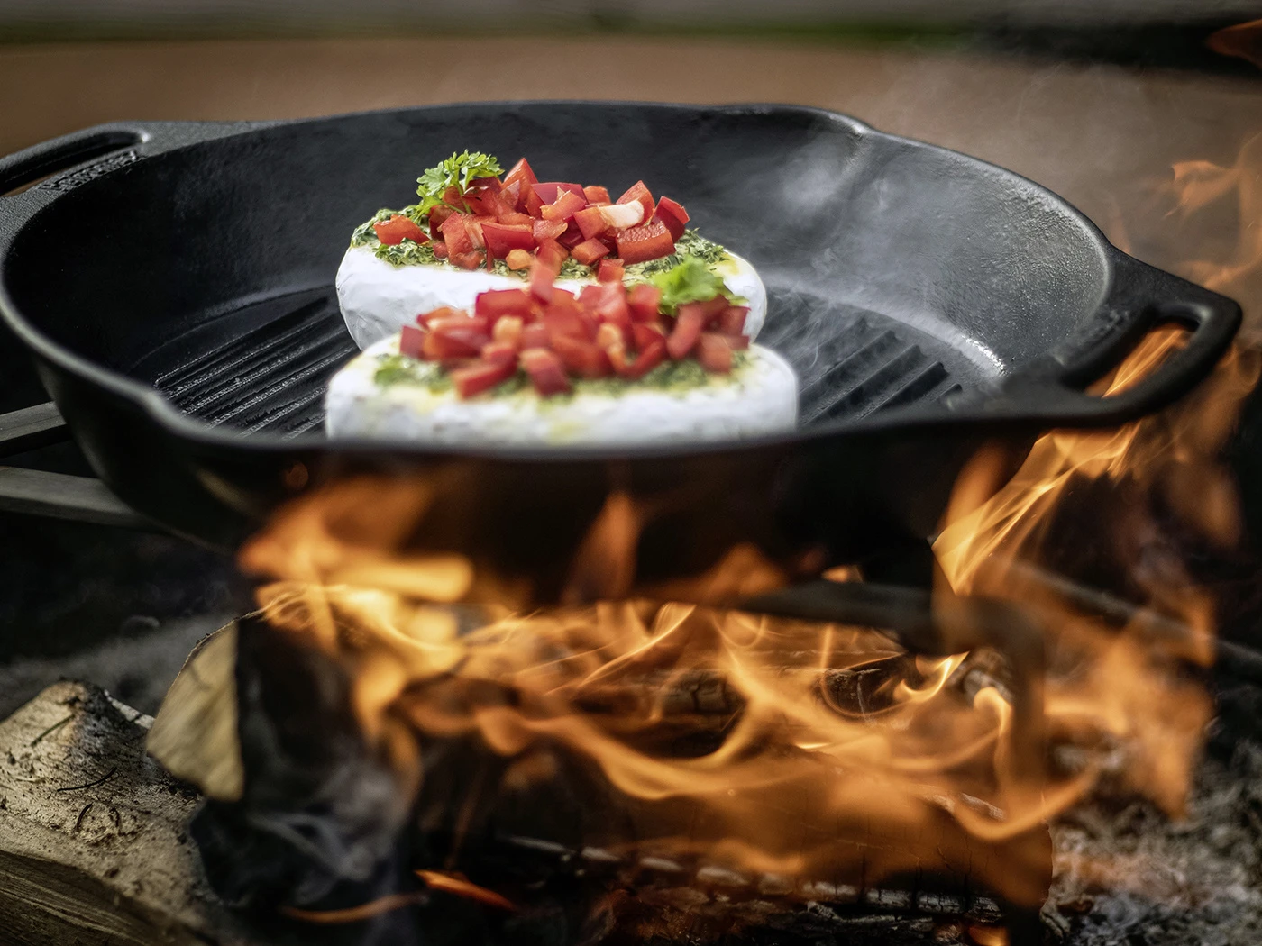 Petromax Gietijzeren Grill Skillet Met 2 Handvatten 7 Petromax Gietijzeren Grill Skillet Met 2 Handvatten - Afbeelding 5