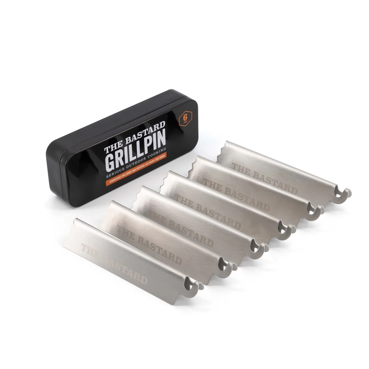The Bastard Grill Pin Set Sparerib Rek 3 The Bastard Grill Pin Set Sparerib Rek