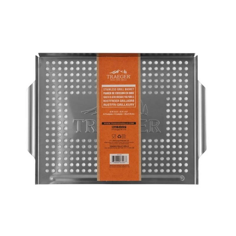 Traeger RVS Grillmand 4 Traeger RVS Grillmand - Afbeelding 2
