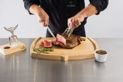 Tridens Brushed Fork & Goyon-Chazeau Cutting Set -Big Green Egg Winkel tridens brushed fork goyon chazeau cutting set 2